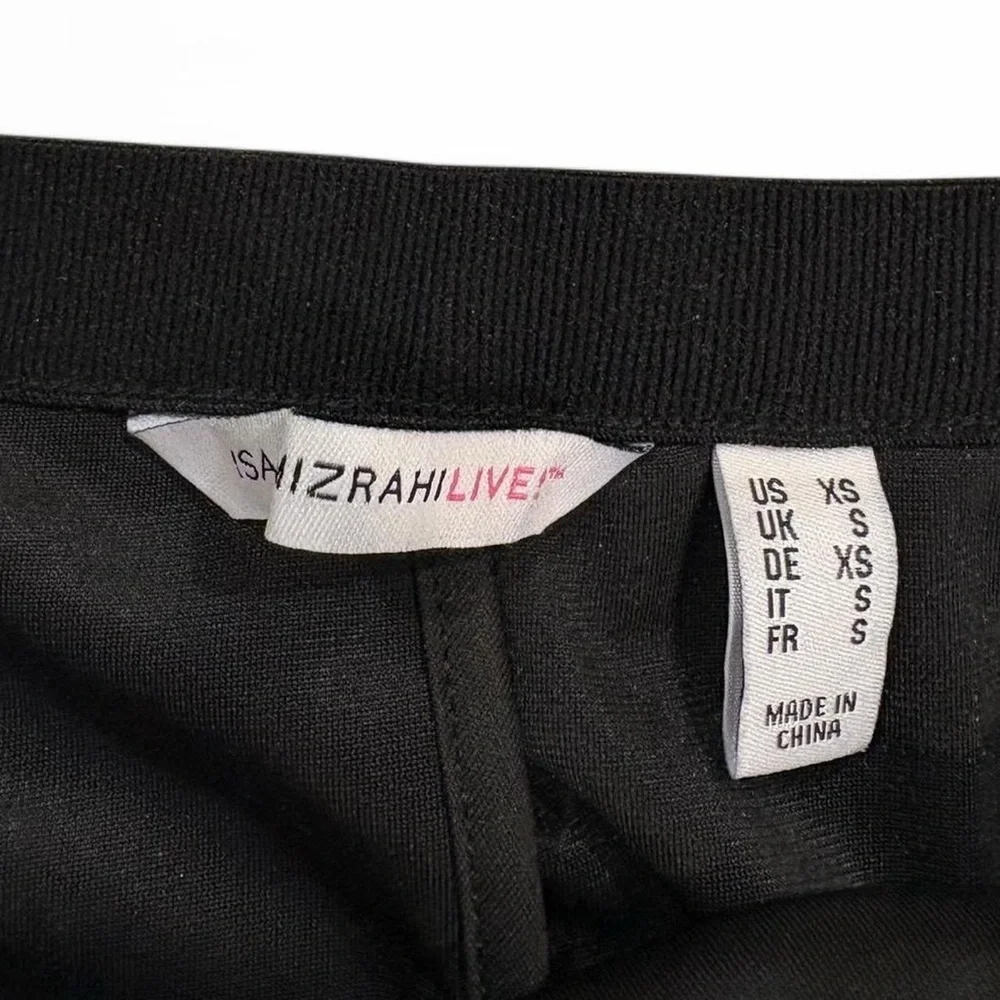 Crushed velvet velour mermaid hi lo skirt by Issac Mizrahi Live!